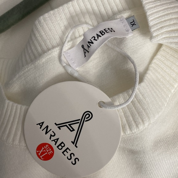 ANRABESS Two Piece  Set Long Sleeve Crewneck Sweatshirt Jogger Pants Size XL - Picture 11 of 13